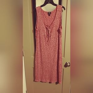 JSP Woman Sleeveless, Lace-up Sweater dress